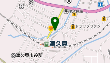 ヤノメガネ津久見店の地図画像