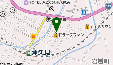 高木理容館の地図画像