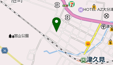 理容小手川の地図画像
