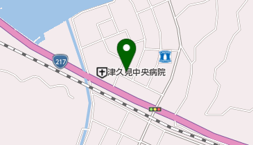 津久見市役所 とぎ倶楽部の地図画像