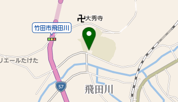 竹田市 豊岡分館の地図画像