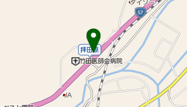 大分県椎茸農協竹田支部の地図画像