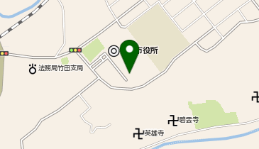 竹田市デイサービスセンターの地図画像