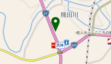 天神丸福ドライブインの地図画像