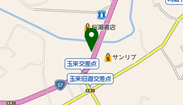 アドー美容室の地図画像