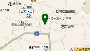竹田不動産の地図画像