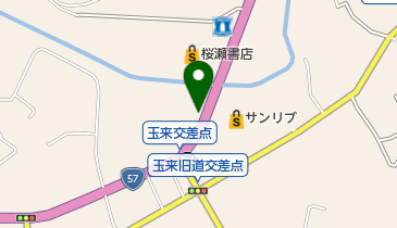 菊家玉来店の地図画像