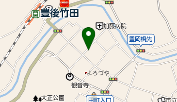 丸福食堂の地図画像