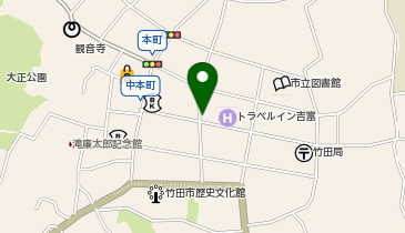 焼きとり大将の地図画像