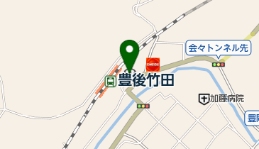 九州労働金庫竹田支店の地図画像