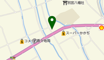 野田家具店の地図画像