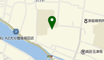 豊後高田市 中央公民館の地図画像