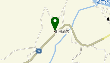 朝田商店の地図画像