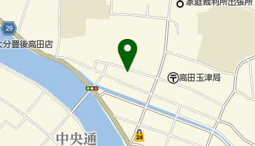 益田銃砲火薬店の地図画像