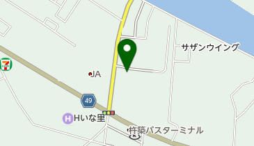 靴のピープル杵築店の地図画像
