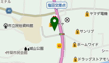 土谷商店の地図画像