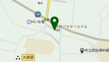 さの陶器の地図画像