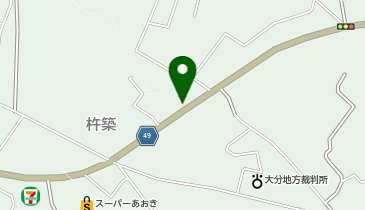 互恵産業株式会社杵築支店の地図画像