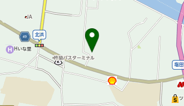 城山調剤薬局 中央店の地図画像