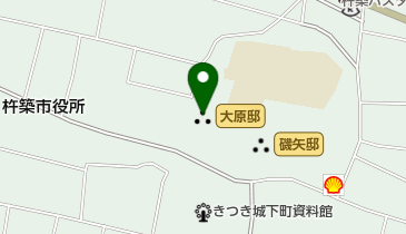 杵築市役所 大原邸の地図画像