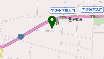 東九運輸有限会社の地図画像