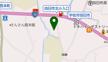 宇佐市 四日市コミュニティセンターの地図画像