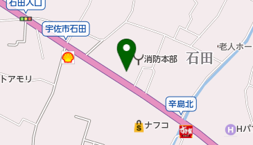 大分県石油商業組合宇佐支部の地図画像