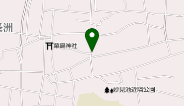 まきや食料品店の地図画像