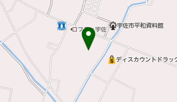 豊後工芸の地図画像