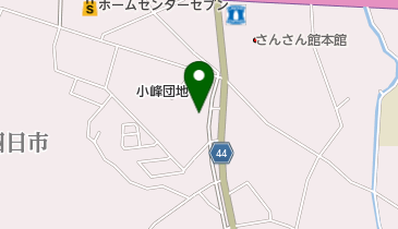 三石理容店の地図画像