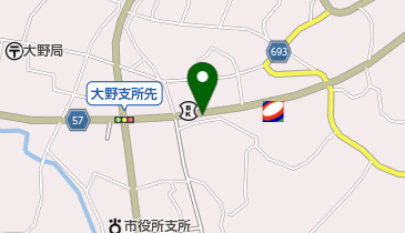 有限会社茂里商店の地図画像