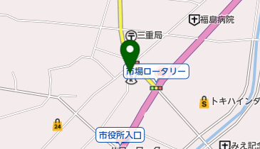 卑弥呼美容室の地図画像