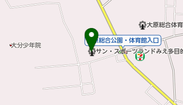 豊後大野市役所 サンスポーツランドみえの地図画像