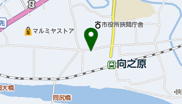 福島衣料品店の地図画像