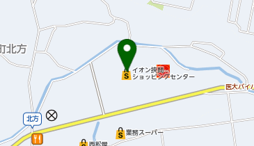 マックハウスイオン挾間店の地図画像