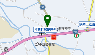 由布市商工会 挾間支所の地図画像