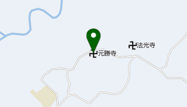 元勝寺の地図画像