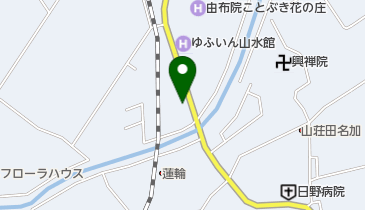 月の友の会湯布院支部の地図画像