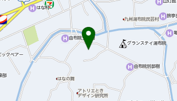 中村英数学園湯布院学荘の地図画像