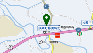 手打うどん豊後の地図画像