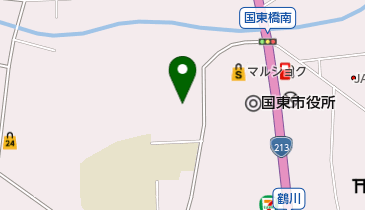 県職労国東支部の地図画像