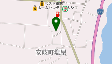 磯かつの地図画像
