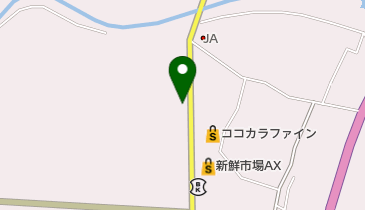 岡市食肉店の地図画像