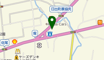 速見地区平和運動センターの地図画像