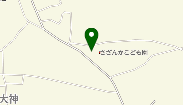 さざんか児童館の地図画像