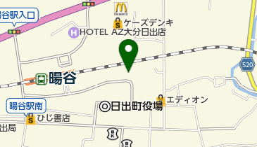 メンズヘアーサロンゴウバラの地図画像