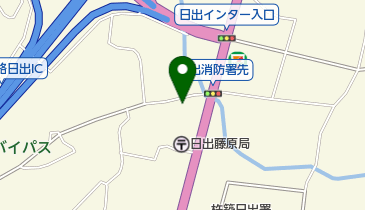 杵築速見消防組合日出消防署の地図画像