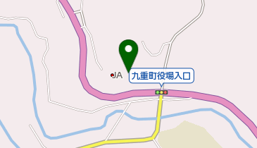 九重ふるさと館の地図画像