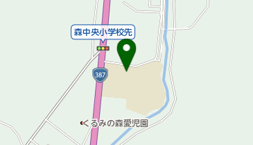 玖珠町立 森幼稚園の地図画像