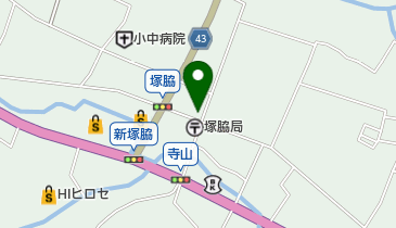 美容室エフの地図画像